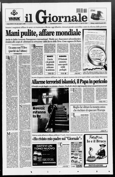 Il giornale : quotidiano del mattino